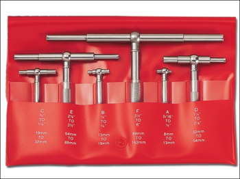 S579GZ Telescopic Gauge Set, 4 Piece 8-54mm