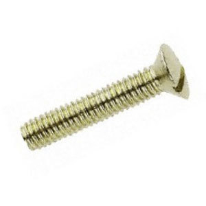 Machine Screw Raised Countersunk Slot Brass