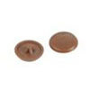 SCREW CAP DARK BROWN PATT 024 PUSH-ON COVER FOR POZI HEAD